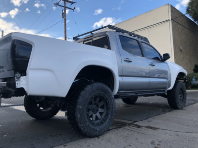 Advanced Fiberglass Composites - Toyota Tacoma Short Bed 4.5" Flare 2" Rise Body Kit- Bedside Fenders AFC 158 - Image 2