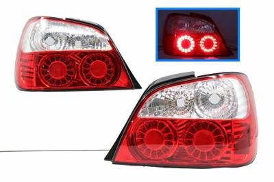 Red Clear LED Taillights