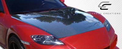 Carbon Creations - Mazda RX-8 Carbon Creations GT Concept Hood - 1 Piece - 104737 - Image 3