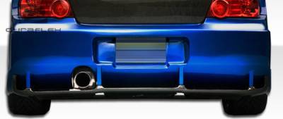 Duraflex - Subaru WRX Duraflex C-GT Wide Body Rear Bumper Cover - 2 Piece - 105433 - Image 4