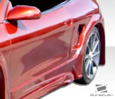 Extreme Dimensions 16 - Eagle Talon Duraflex Millenium Wide Body Rear Fender Flares - 2 Piece - 105581 - Image 2