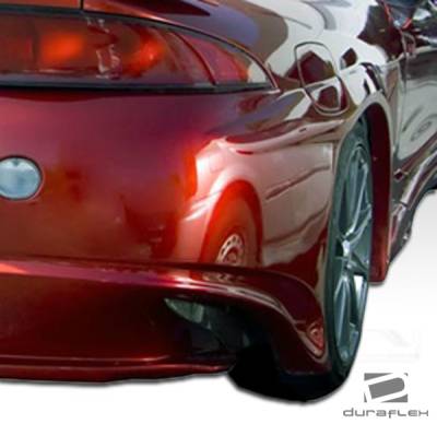 Extreme Dimensions 16 - Eagle Talon Duraflex Millenium Wide Body Rear Fender Flares - 2 Piece - 105581 - Image 3
