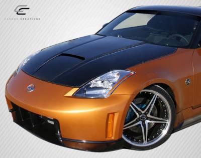 Carbon Creations - Fit Nissan 350Z Track Dritech Carbon Fiber Creations Body Kit- Hood 112962 - Image 2