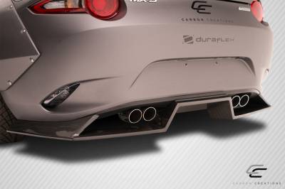 Carbon Creations - Mazda Miata Circuit Carbon Creations Rear Bumper Lip Body Kit 113048 - Image 2
