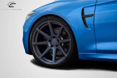 Carbon Creations - BMW 4 Series M4 Look DriTech Carbon Fiber Body Kit- Fenders 113175 - Image 2