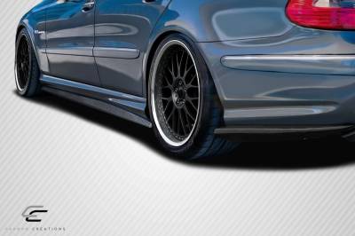 Carbon Creations - Mercedes E Class L Sport Carbon Fiber Side Skirts Splitters 115306 - Image 2