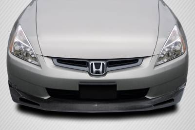 Honda Accord 4DR Type M Carbon Fiber Front Bumper Lip Body Kit 115447