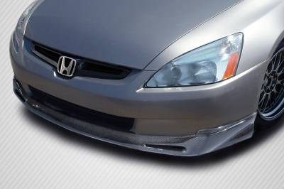 Carbon Creations - Honda Accord 4DR Type M Carbon Fiber Front Bumper Lip Body Kit 115447 - Image 2