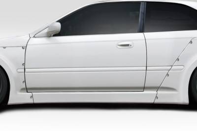 Duraflex - Honda Civic HB MMR Duraflex Wide Side Skirts Body Kit 116514 - Image 1