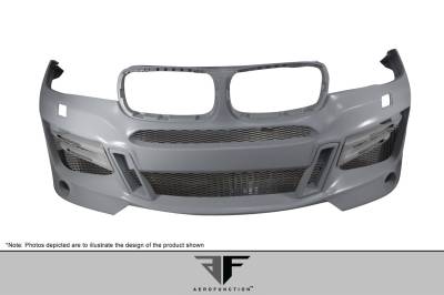 Aero Function - BMW X6 AF-1 Aero Function Front Body Kit Bumper 114152 - Image 5
