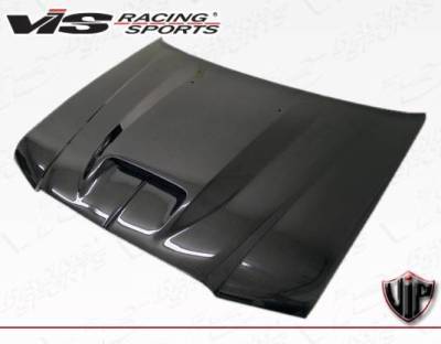 VIS Racing - Chrysler 300 VIS Racing SRT Black Carbon Fiber Hood - 05CY3004DSRT-010C - Image 3