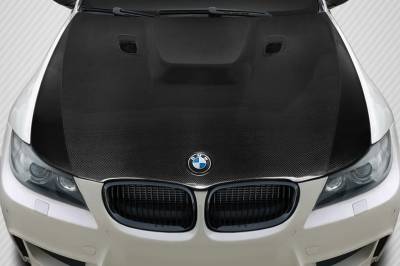 BMW 3 Series 4DR M3 Look Carbon Fiber Creations Body Kit- Hood 117614