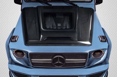 Mercedes G Class Window Carbon Fiber Creations Body Kit- Hood 117642