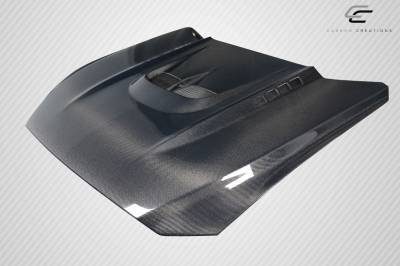 Carbon Creations - Ford Mustang Kryptonic Carbon Fiber Creations Body Kit- Hood 117644 - Image 4