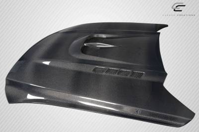 Carbon Creations - Ford Mustang Kryptonic Carbon Fiber Creations Body Kit- Hood 117644 - Image 5
