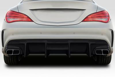 Duraflex - Mercedes CLA Zex Duraflex Rear Bumper Lip Diffuser Body Kit 117759 - Image 5