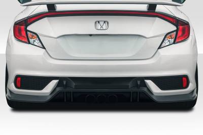 Honda Civic 2DR BSM Duraflex Rear Bumper Lip Diffuser Body Kit 117771
