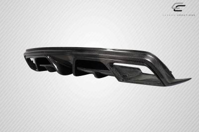 Carbon Creations - Mercedes CLA Burnout Carbon Fiber Rear Bumper Diffuser Body Kit 117817 - Image 4