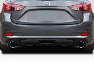 Mazda Mazda 3 MKS Duraflex Rear Bumper Lip Diffuser Body Kit 117970