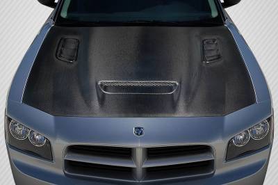 Dodge Charger Hellcat Redeye Look Carbon Fiber Body Kit- Hood 118003