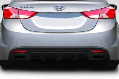 Hyundai Elantra SQR Duraflex Rear Bumper Lip Diffuser Body Kit 118068
