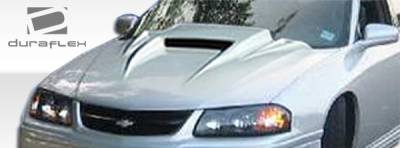 Duraflex - Chevrolet Impala Duraflex Spyder 3 Hood - 1 Piece - 100010 - Image 2