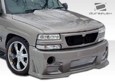 Duraflex - Chevrolet Silverado Duraflex Platinum Front Bumper Cover - 1 Piece - 100016 - Image 3
