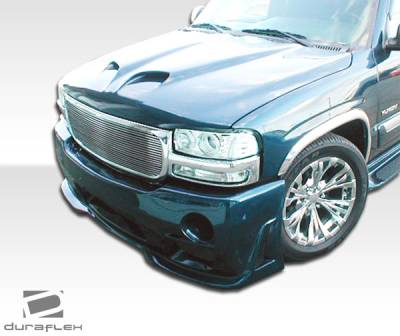Duraflex - GMC Sierra Duraflex Platinum Front Bumper Cover - 1 Piece - 100057 - Image 3