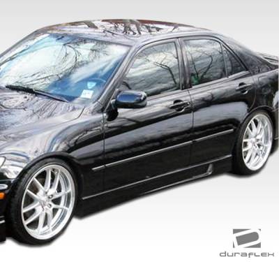 Duraflex - Lexus IS Duraflex V-Speed Side Skirts Rocker Panels - 2 Piece - 100098 - Image 3