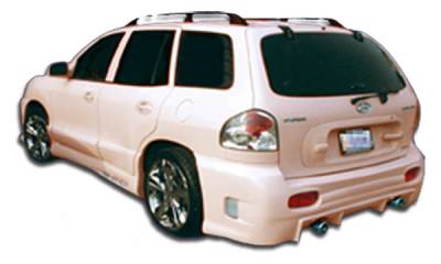 Hyundai Santa Fe Duraflex Platinum Rear Bumper Cover - 1 Piece - 100358