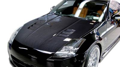 Carbon Creations - Nissan 350Z Carbon Creations JGTC Hood - 1 Piece - 100494 - Image 1