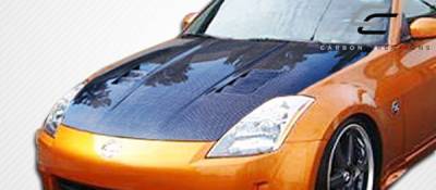 Carbon Creations - Nissan 350Z Carbon Creations JGTC Hood - 1 Piece - 100494 - Image 3