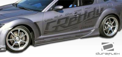 Duraflex - Mazda RX-8 Duraflex Vader Side Skirts Rocker Panels - 2 Piece - 100591 - Image 2