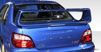 Duraflex - Subaru WRX Duraflex STI Look Wing Trunk Lid Spoiler - 1 Piece - 100601 - Image 7