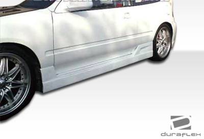 Duraflex - Honda Civic 2DR Duraflex Buddy Side Skirts Rocker Panels - 2 Piece - 101097 - Image 2
