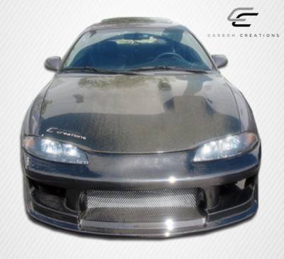 Carbon Creations - Mitsubishi Eclipse Carbon Creations OEM Hood - 1 Piece - 101579 - Image 3