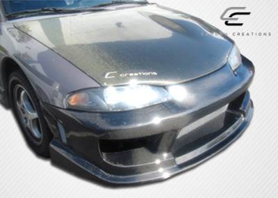 Carbon Creations - Mitsubishi Eclipse Carbon Creations OEM Hood - 1 Piece - 101579 - Image 5