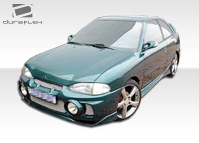 Duraflex - Hyundai Accent HB Duraflex Evo Front Bumper Cover - 1 Piece - 101586 - Image 2