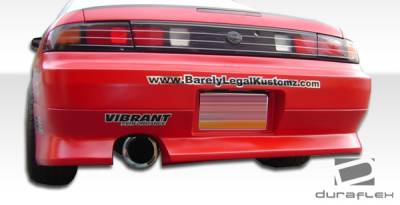 Duraflex - Nissan 240SX Duraflex V-Speed Rear Bumper Cover - 1 Piece - 101650 - Image 2