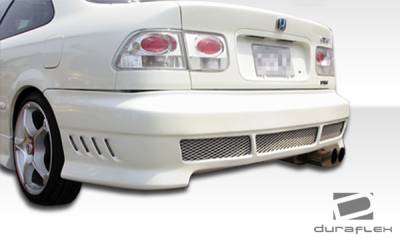 Duraflex - Honda Civic 2DR & 4DR Duraflex AVG Rear Bumper Cover - 1 Piece - 101733 - Image 2