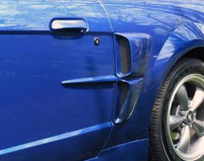 Ford Mustang Duraflex CVX Side Scoop - 2 Piece - 102074