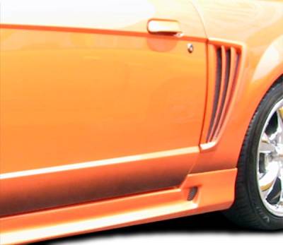 Duraflex - Ford Mustang Duraflex Colt Side Scoop - 2 Piece - 102081 - Image 1