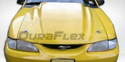 Duraflex - Ford Mustang Duraflex Cowl Hood - 1 Piece - 102255 - Image 2