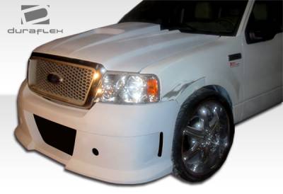 Duraflex - Ford F150 Duraflex Platinum Front Bumper Cover - 1 Piece - 102260 - Image 7