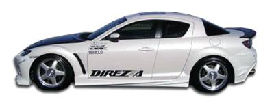 Mazda RX-8 Duraflex Velocity Side Skirts Rocker Panels - 2 Piece - 102300