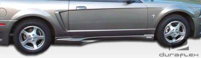 Duraflex - Ford Mustang Duraflex KR-S Side Skirts Rocker Panels - 2 Piece - 102478 - Image 2