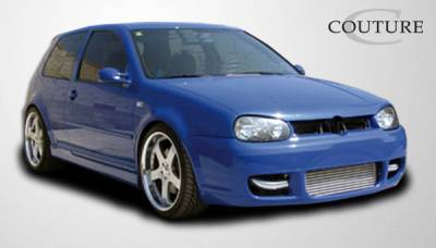 Couture - Volkswagen GTI 2DR R32 Couture Urethane Side Skirts Body Kit 102594 - Image 2