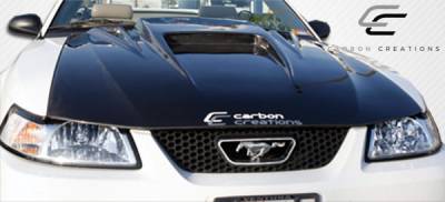 Carbon Creations - Ford Mustang Carbon Creations Spyder 3 Hood - 1 Piece - 102722 - Image 8
