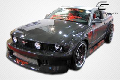 Carbon Creations - Ford Mustang Carbon Creations OEM Hood - 1 Piece - 102724 - Image 4
