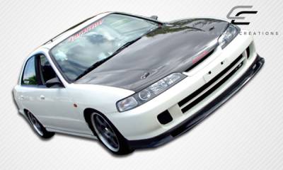 Carbon Creations - Acura JDM Integra Carbon Creations Spoon Style Front Lip Under Spoiler Air Dam - 1 Piece - 102744 - Image 4
